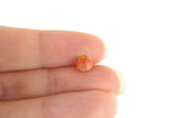Vintage Small Scale Miniature Dollhouse Pink Lantern-Style Basket