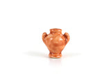 Vintage 1:12 Miniature Dollhouse Terracotta Colored Porcelain Vase