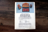 New Vintage 'Miniature Iron-On Transfer Patterns for Dollhouses, Dolls, & Small Projects' Book by Rita Weiss & Frank Fontana