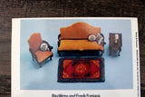 New Vintage 'Miniature Iron-On Transfer Patterns for Dollhouses, Dolls, & Small Projects' Book by Rita Weiss & Frank Fontana