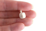 Vintage 1:12 Miniature Dollhouse White Porcelain Swan Planter or Figurine