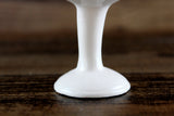 Vintage 1:12 Miniature Dollhouse White Porcelain Bathroom Pedestal Sink