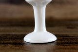 Vintage 1:12 Miniature Dollhouse White Porcelain Bathroom Pedestal Sink