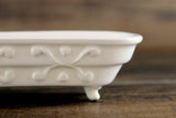 Vintage 1:12 Miniature Dollhouse White Porcelain Bathtub