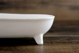 Vintage 1:12 Miniature Dollhouse White Porcelain Bathtub