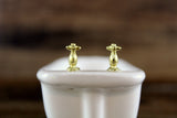 Vintage 1:12 Miniature Dollhouse White Porcelain Bathtub