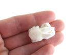 Vintage 1:12 Miniature Dollhouse White Plush Bunny Rabbit Toy