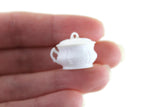 Vintage 1:12 Miniature Dollhouse White Plastic Chamber Pot
