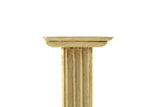 Vintage 1:12 Miniature Dollhouse Wooden Column Display Stand