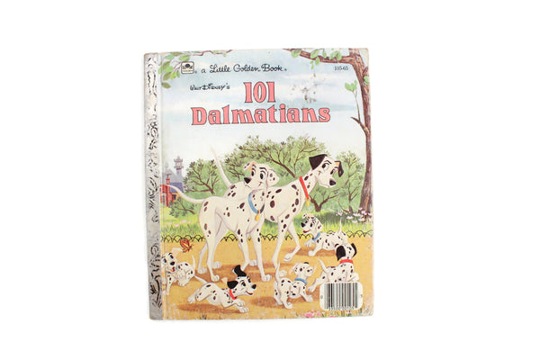Vintage Walt Disney's 101 Dalmatians Little Golden Book