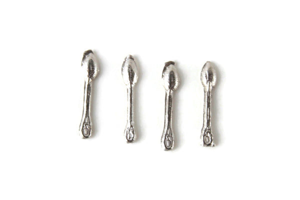 Set of 4 Vintage 1:12 Miniature Dollhouse Soup Spoons – The Mustard  Dandelion