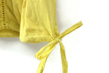 Anthropologie Yellow Eyelet "Pelmet Top" by Vanessa Virginia, Size S, Originally $88