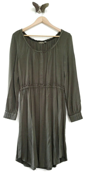 New Anthropologie Olive Green "Ocala Shirtdress" by Holding Horses, Si The Mustard Dandelion New Anthropologie Olive Green "Ocala Shirtdress" by Holding Horses, Si The Mustard Dandelion