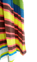 New Anthropolgie Multi Color "Spectrum Stripe Maxi Dress" by Plenty by Tracy Reese, Size S, Originally $168