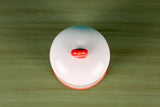 New Anthropologie "Striped Spice Jar" White & Red Stoneware Spice Jar by Biscuit