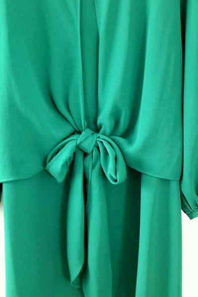 Anthropologie Green Chiffon Tie Front "Valparaiso Dress" by Maeve, Siz The Mustard Dandelion Anthropologie Green Chiffon Tie Front "Valparaiso Dress" by Maeve, Siz The Mustard Dandelion