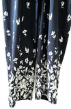 New Anthropologie Navy Blue Floral "Lakeshore Jumpsuit" by Lilka, Size S, Originally $138