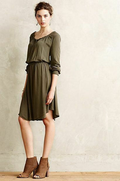 New Anthropologie Olive Green "Ocala Shirtdress" by Holding Horses, Si The Mustard Dandelion New Anthropologie Olive Green "Ocala Shirtdress" by Holding Horses, Si The Mustard Dandelion