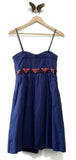 Anthropologie Blue Spaghetti Strap "Fairy Cake Dress" by Floreat, Size 6, Originally $158