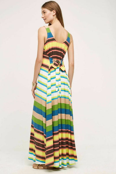 New Anthropolgie Multi Color Spectrum Stripe Maxi Dress by Plenty by –  The Mustard Dandelion