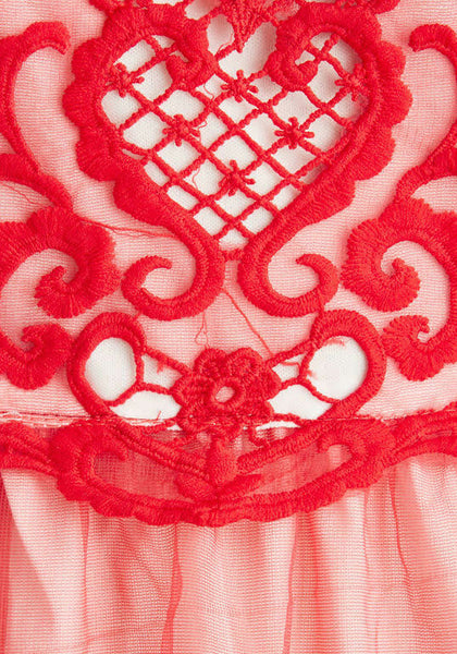 New Modcloth Coral Lace "I Prefer Your Loveliness Dress" by Doe & Rae, The Mustard Dandelion New Modcloth Coral Lace "I Prefer Your Loveliness Dress" by Doe & Rae, The Mustard Dandelion