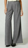 New Anthropologie Gray Wool Pleated "Gauzy Wide Legs" by Elevenses, Size 8, Originally $168