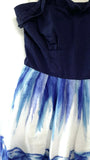 New Anthropologie Blue Curtain Print "First Dance Dress" by Nathalie Lete, Size 6, Originally $148