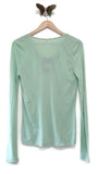 New Modcloth Pistachio Green "Early Morning Musings Lounge Top", Size S / M, Originally $50