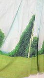 New Anthropologie Blue & Green Scenic "Kudzu Skirt" by Sarah Ball Photography, Size 6, Originally $148