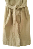 New J. CREW "Garment Dyed Trench Dress in Golden Tea", Size 6, Originally $128