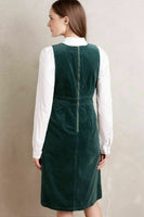 New Anthropologie Green Corduroy "Corded Holly Dress" by Sunday in Bro The Mustard Dandelion New Anthropologie Green Corduroy "Corded Holly Dress" by Sunday in Bro The Mustard Dandelion