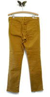 New Anthropologie Mustard Yellow "Pilcro Stet Slim Pants" by Pilcro & the Letterpress, Size 30, Originally $128