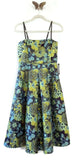 New NY & Company Floral Print "Gala Jacquard Strapless Dress", Originally $100