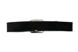 New Modcloth "Haute Habits Velvet Belt" Wide Black Velvet Belt, Size S/M