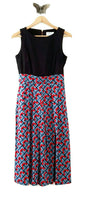 New Modcloth Multi Color "Serendipitous Occasion Midi Dress in Tile", Size US 6 / UK 12, Originally $90