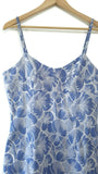 New Anthropologie Blue Floral "Portia Dress" by HD in Paris, Size 12, Originally $168