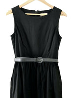 Lindy Bop Retro Style "Audrey Swing Dress" in Princess Black, Size UK 12 / US 8