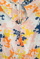 Anthropologie Printed Silk "Puzzled Pieces Dress" by Vanessa Virginia, Size 6, Originally $178