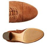 New Nine West Women's "Waterfall" Suede Winter Boot in Brown, Size 9, Originally $134