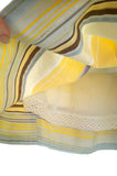 New Anthropologie Blue & Yellow Striped "Paraiso Dress" by Maeve, Size 6P (Petite), Originally $158