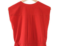 New Modcloth Rust Orange "Understated Greatness Dress" by Yellow Star, Size S, Originally $65