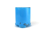 Vintage EAPG Aqua Blue Milk Glass Cup or Toothpick Holder