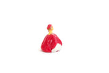 Artisan-Made Rare Vintage 1:12 Miniature Royal Doulton-Style "Buttercup" Figurine Signed by Artist