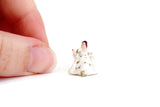 Artisan-Made Rare Vintage 1:12 Miniature Royal Doulton-Style "My Love" Figurine Signed by Artist