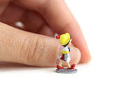 Artisan-Made Vintage 1:12 Miniature Dollhouse Metal Disney Pinocchio Figurine