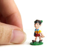 Artisan-Made Vintage 1:12 Miniature Dollhouse Metal Disney Pinocchio Figurine