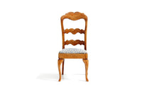Artisan-Made Vintage 1:12 Miniature Dollhouse Dining Chair by E.D Stokes