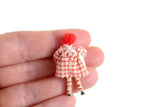 Artisan-Made Vintage 1:12 Miniature Dollhouse Raggedy Ann Doll