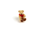 Artisan-Made Vintage 1:12 Miniature Dollhouse Light Brown Teddy Bear