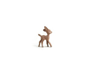Artisan-Made Vintage 1:12 Miniature Dollhouse Metal Disney Bambi Deer Figurine